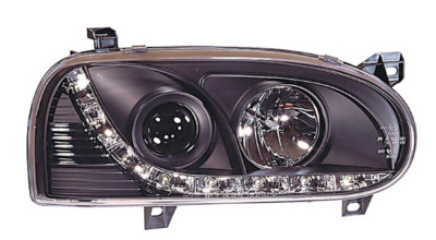 Devil Eye farovi VOLKSWAGEN GOLF 3 Hrom,CRNI 92-97